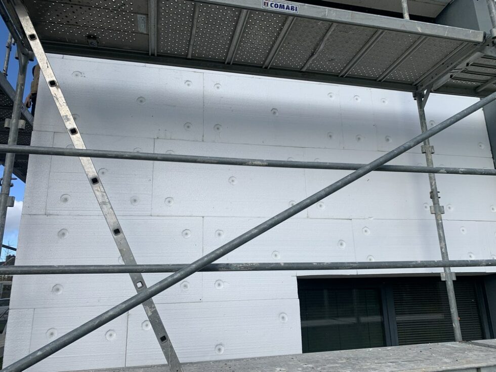 Pose isolation thermique par exterieur